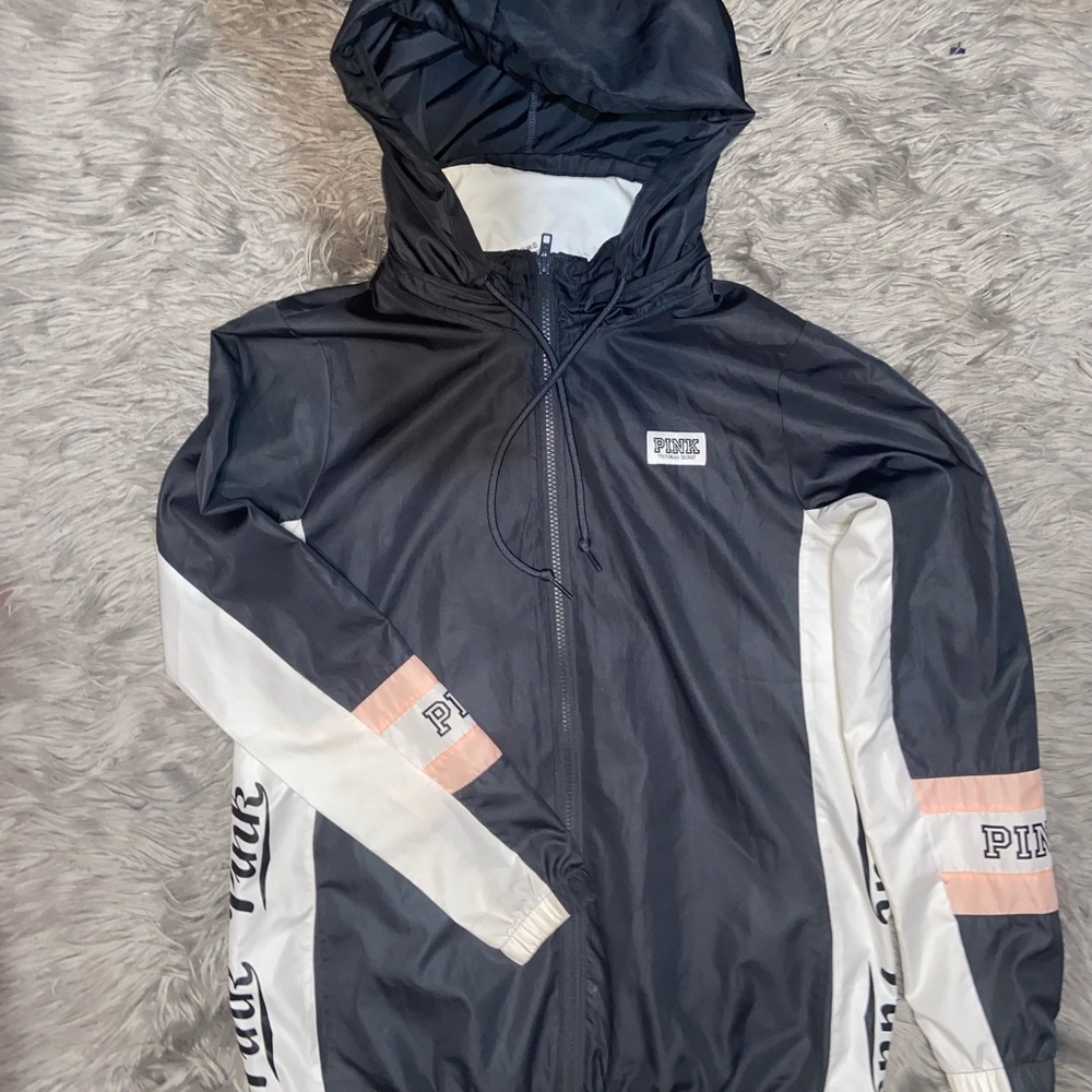 Pink windbreaker